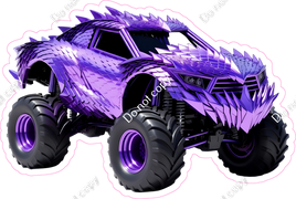 Monster Truck - Purple Dragon