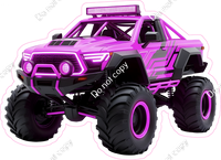 Monster Truck - Hot Pink Cyber