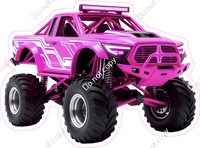 Monster Truck - Hot Pink Cyber