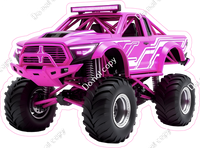 Monster Truck - Hot Pink Cyber