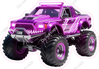 Monster Truck - Hot Pink Cyber