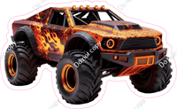 Monster Truck - Lava