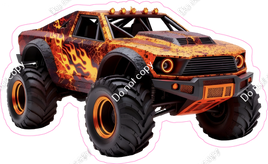 Monster Truck - Lava