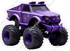Monster Truck - Purple