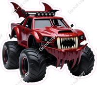 Monster Truck - Red Bat