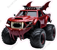 Monster Truck - Red Bat