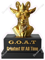 GOAT Greatest of All Time Trophy