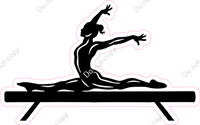 Gymnastics Silhouettes