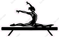 Gymnastics Silhouettes