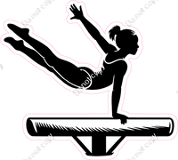 Gymnastics Silhouettes