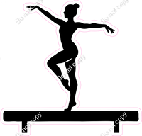 Gymnastics Silhouettes