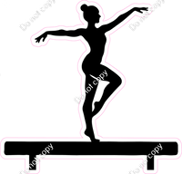 Gymnastics Silhouettes