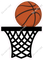 Basketball Hoop and Ball