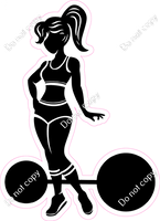 Female Fitness Silhouette