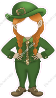 Leprechaun Face Cut Out