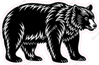 Stock Market / Crypto - Bulls and Bears Silhouettes