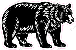 Stock Market / Crypto - Bulls and Bears Silhouettes