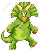 Green Walking Dinosaur