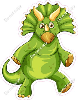 Green Walking Dinosaur