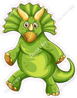 Green Walking Dinosaur