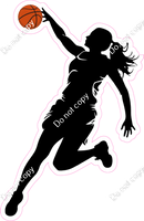 Basketball - Girl Catching Ball