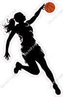 Basketball - Girl Catching Ball