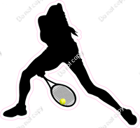 Tennis - Girl Forehand