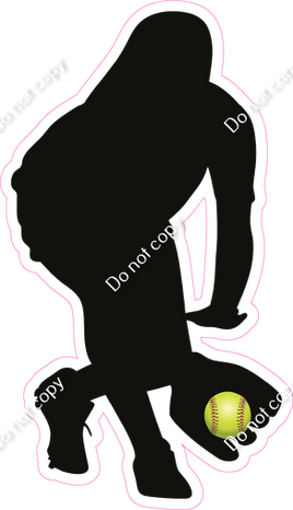 Softball - Girl Fielding