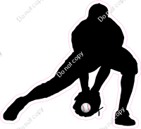 Baseball - Boy Receiving