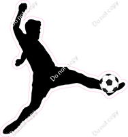 Soccer - Boy Kicking