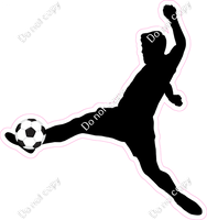 Soccer - Boy Kicking