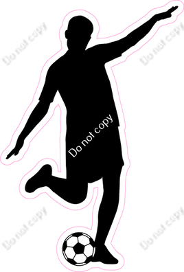 Soccer - Girl Kicking