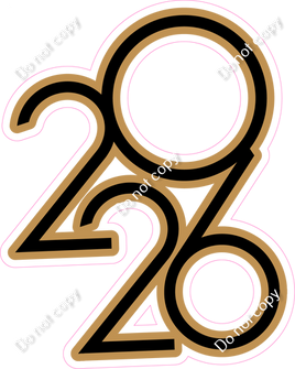 Flat - 2026 Line Print