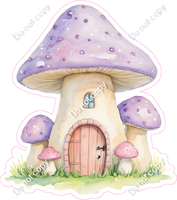 Fairy Mushroom Houses