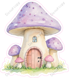 Fairy Mushroom Houses