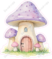 Fairy Mushroom Houses