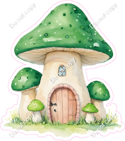 Fairy Mushroom Houses