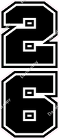2026 - 46" - Flat