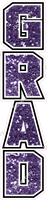 GRAD 2026 - 46" - Sparkle