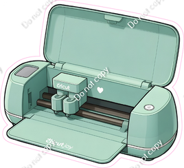 Scrapbook - Cutting Machine - Green