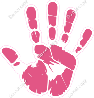 Hand Print - Choose color in Notes