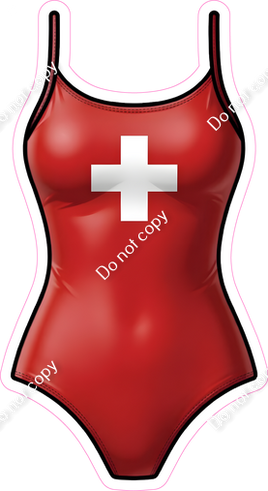 Female Lifeguard Swimsuit