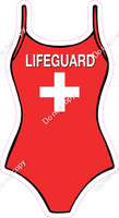 Female Lifeguard Swimsuit
