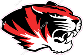 Tiger Head Mascot