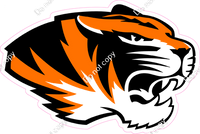 Tiger Head Mascot