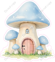 Fairy Mushroom Houses