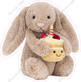 Stuffed Rabbit with Cake