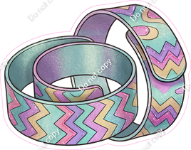 90's - Snap Wrist Bands