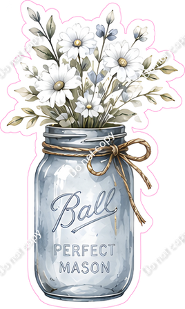 Blue Country - Mason Jar