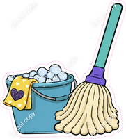 Janitorial - Mop and Bucket